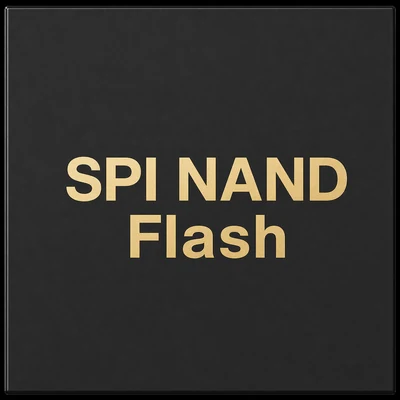 SPI NAND Flash 产品正面图